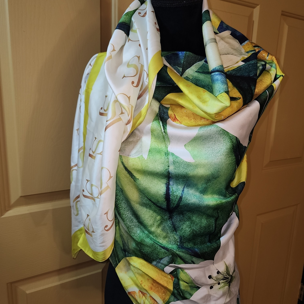 Sassy Jones Floral Print Scarf